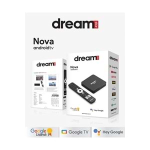Dreamstar Nova Lisanslı 4K Android Box