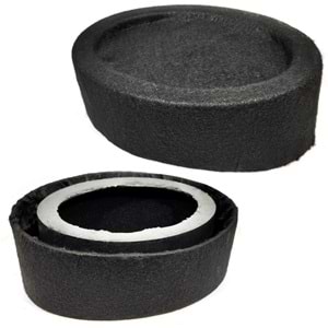 Hi-Fİ HF-OHY Oval Full Mdf Hoparlör Yükseltme - 2 Li Paket Halinde