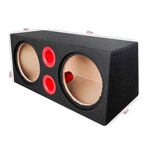 AVC 30 CM ÇİFTLİ BOŞ KABİN