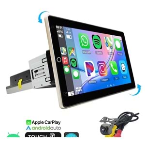 Rose DC-8610BT 10.1'' Android Oto Tablet 2-32 360 Döner Kafa Kameralı