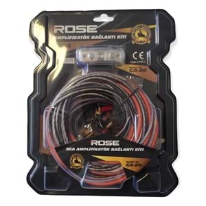 Rose GA-80 8GA Oto Anfi Kablo Seti