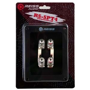 Reiss Audio RS-SPT4 Woofer Terminali 4 Lü Oto Kabin Fiş