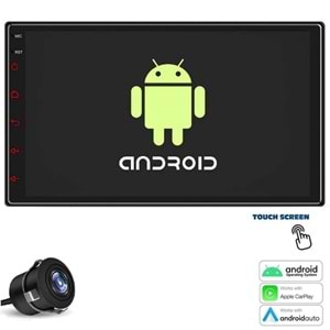 GLADİ GL-702 Android Double Teyp 7 İnç 4x60 Watt 2+32GB Carplay