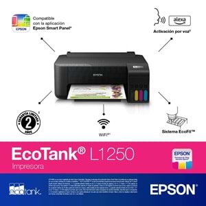 Epson Ecotank L1250 Wi-fi Mürekkep Tanklı Yazıcı
