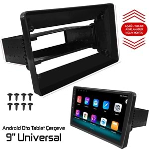 Navex 9'' Android Oto Tablet Çerçeve Universal