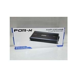 For-x XAP-100.4AB 4 Kanal Profesyonel Oto Amfi