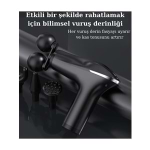 Venandin Novara HB-011 Şarjlı 4 Başlıklı Masaj Aleti
