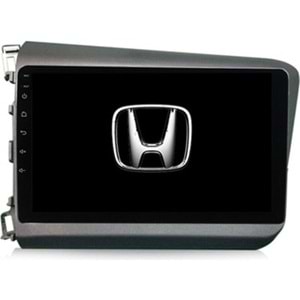 Honda Civic TAC-051 2012-2015 9inç -FB7- Canbuslı Multimedya Çerçeve