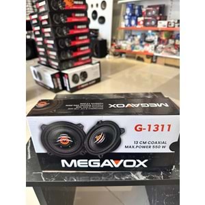 Megavox G-1311 13cm Max Power 550w Coaxial Hoparlör