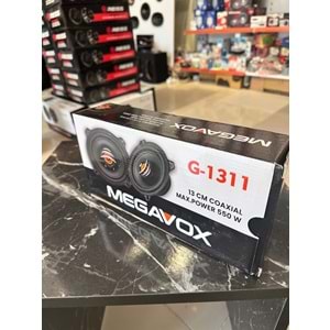 Megavox G-1311 13cm Max Power 550w Coaxial Hoparlör