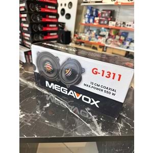 Megavox G-1311 13cm Max Power 550w Coaxial Hoparlör