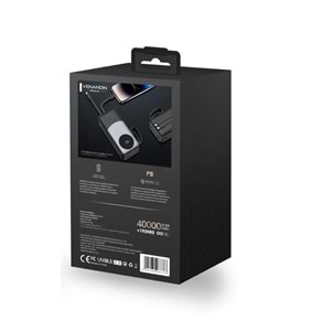Venandin PWB40A1 40.000 Mah Led Göstergeli 22.5w Hızlı Kendinden kablolu Powerbank