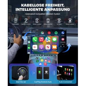 Avc WF-5438 Kablosuz CarPlay & Android Araç Adaptörü