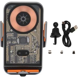 Venandin Opulix OPX-2010 Kablosuz Şarjlı Araç Telefon Tutucu