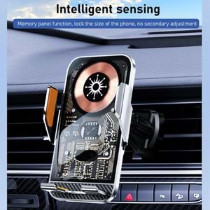 Venandin Opulix OPX-2010 Kablosuz Şarjlı Araç Telefon Tutucu