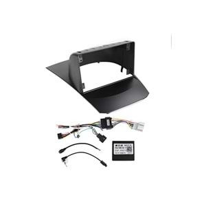 Ford Fiesta TAC-041 2009-2014 9inç Multimedya Çerçevesi - Canbuslı
