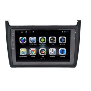 Volkswagen Polo 2008-2015 9 İnç Multimedya Çerçeve - Canbuslı