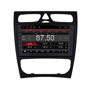 Mercedes Clk W209-W203 2002-2006 9 inç Multimedya Teyp Çerçeve - Canbuslı