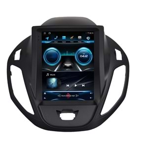 Ford Courier 2020-2022 9.7 inç Tesla Multimedya Çerçevesi - Canbuslı