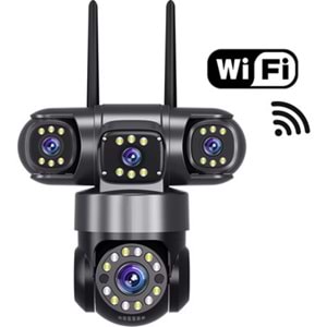Ztech ZR-Z6PRO 4 Kameralı Ptz Wi-Fi Kamera