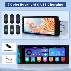 Fi Audio FR6802A 6.86 inç 2/32 Android Multimedya