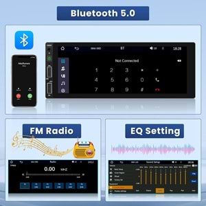 Fi Audio FR6802A 6.86 inç 2/32 Android Multimedya