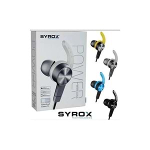 Syrox E-S32 Bluetooth Şarjlı Sporcu Kulaklığı