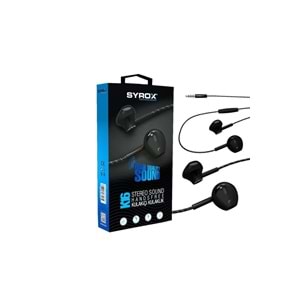 Syrox K16 Mikrafonlu Kablolu Kulaklık