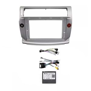 Citroen C4 2005-2011 9inç Multimedya Çerçeve - Canbuslı