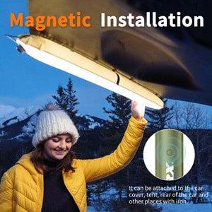 Avc S86 Şişirebilir Solar Panelli Kamp Lambası