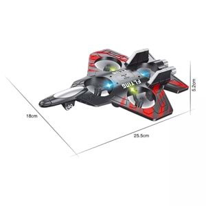 Katjmer F166 360 Derece Dönebilen Kumandalı Drone