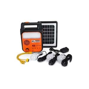 Gold Silver Gs-902 Şarjlı Güneş Enerjili Solar Kamp Fener