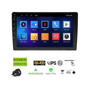 Dynamat RK-2001 9inç 4+64GB Q Led Android Multimedya