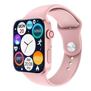 Katjmer KT 10 Mini Amoled Ekran Akıllı Saat - Pembe