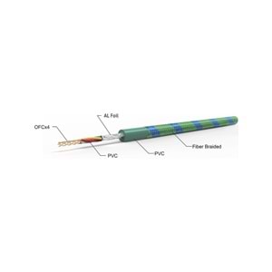 For-X X-1122G 2 Rca + 2 Rca Bakır 2 Metre Kablo