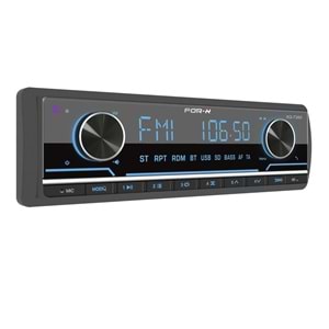 For-X XQ-7350 4X60w 3 Anfi Çıkışlı Oto Teyp