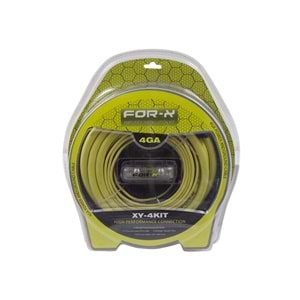 For-X XY-4KIT 4GA Profesyonel Kablo Seti