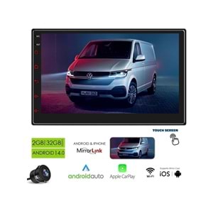 Megavox MGX-702 7 inç Android Double 2+32 GB Oto Teyp