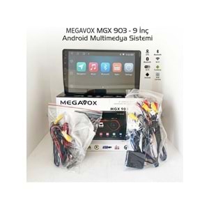 Megavox MGX-903 9inç QLED 2+32 GB Android 14.0 Multimedya