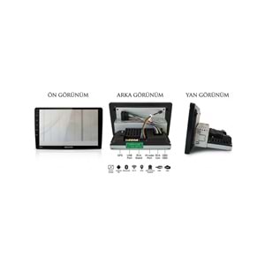 Megavox MGX-903 9inç QLED 2+32 GB Android 14.0 Multimedya