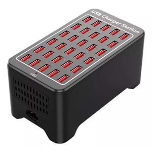 Blue İnter YFY-A7 150w 30 Port USB Çoklu Şarj Aleti