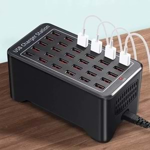 Blue İnter YFY-A7 150w 30 Port USB Çoklu Şarj Aleti