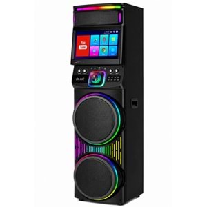 Blic BLS-82 Android LED Ekranlı Parti Hoparlörü 12 Inç RGB Taşınabilir Bluetooth Ses Sistemi