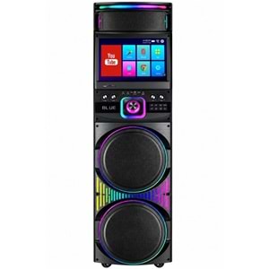 Blic BLS-82 Android LED Ekranlı Parti Hoparlörü 12 Inç RGB Taşınabilir Bluetooth Ses Sistemi