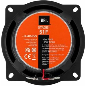 JBL Stage1 51F Harman Kardon 2 yollu 13cm 150watt Oto Hoparlör