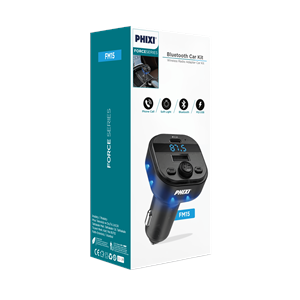 Phixi FM15 Araç FM Transmitter Bluetooth 5.3 + PD + USB-A Hızlı Şarj