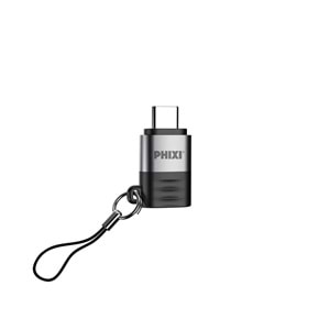 Phixi Basic CA140 USB-A to TYPE-C Destekli Çevirici