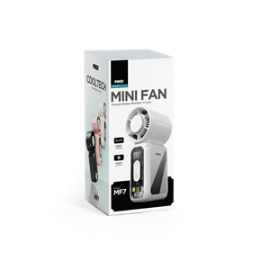 Phixi Smart MF7 3700 mAh 199 Kademeli Dijital Göstergeli Type-C Şarjlı Taşınabilir Mini Fan