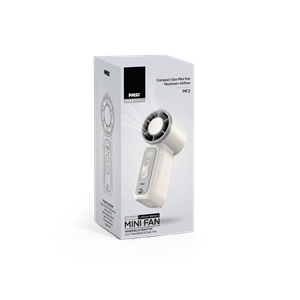 Phixi Smart MF2 500 mAh Dijital Göstergeli Şarjlı Taşınabilir Mini Fan