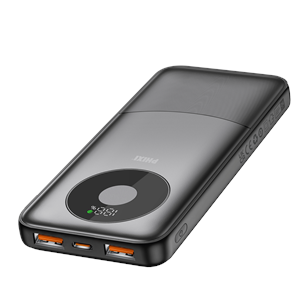 Phixi Force P19 10.000mAh Powerbank 22.5W Hızlı Şarj Dual USB Taşınabilir Şarj Cihazı